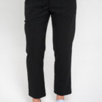 Spodnie Medyczne Damskie Comfy Straight - Midnight Black - Scrubsheep