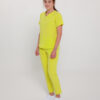 Komplet Medyczny Damski Light - Lemon Yellow - Scrubsheep