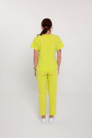 Komplet Medyczny Damski Light - Lemon Yellow - Scrubsheep