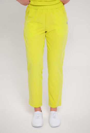 Spodnie Medyczne Damskie Light - Lemon Yellow - Scrubsheep