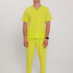 Komplet Medyczny Męski Light - Lemon Yellow - Scrubsheep