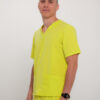 Bluza Medyczna Męska Light - Lemon Yellow - Scrubsheep
