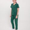 Komplet Medyczny Damski Light – Bottle Green - Scrubsheep