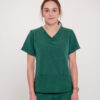 Bluza Medyczna Damska Light - Bottle Green - Scrubsheep