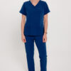 Spodnie Medyczne Damskie Light - Midnight Blue - Scrubsheep