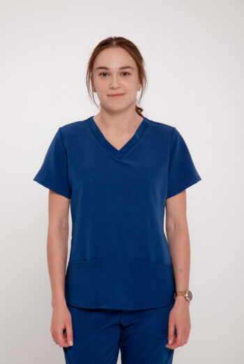 Bluza Medyczna Damska Light - Midnight Blue - Scrubsheep