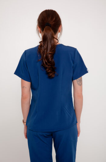 Bluza Medyczna Damska Light - Midnight Blue - Scrubsheep