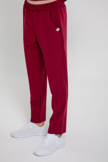 Spodnie Medyczne Męskie Light - Wine Red - Scrubsheep
