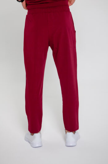 Spodnie Medyczne Męskie Light - Wine Red - Scrubsheep
