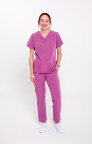 Komplet Medyczny Damski Light – Ash Pink - Scrubsheep