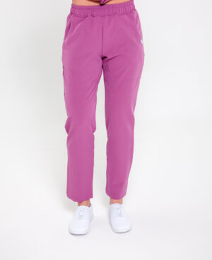 Spodnie Medyczne Damskie Light - Ash Pink - Scrubsheep