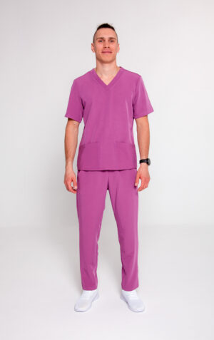 Komplet Medyczny Męski Light - Ash Pink - Scrubsheep