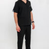 Komplet Medyczny Męski Comfy Straight - Midnight Black (Kopia) - Scrubsheep