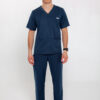 Komplet Medyczny Męski Comfy Straight - Navy Blue - Scrubsheep