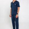 Komplet Medyczny Męski Comfy Straight - Navy Blue - Scrubsheep