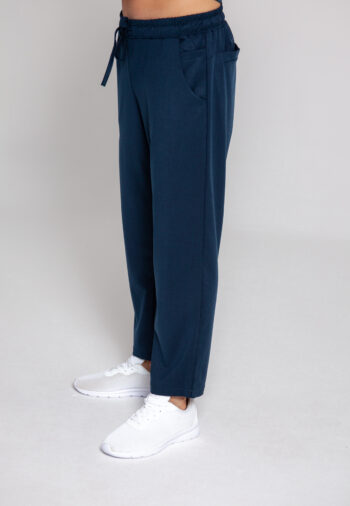 Spodnie Medyczne Męskie Comfy Straight - Navy Blue - Scrubsheep