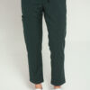 Spodnie Medyczne Damskie Comfy Straight - Pine Green - Scrubsheep