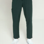 Spodnie Medyczne Męskie Comfy Straight - Pine Green - Scrubsheep