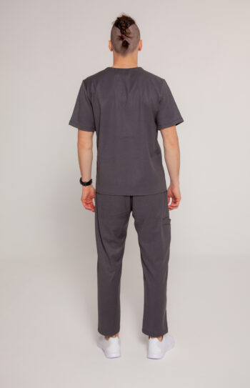 Komplet Medyczny Męski Comfy Straight - Shadow Grey - Scrubsheep