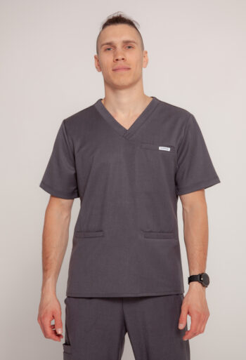 Komplet Medyczny Męski Comfy Straight - Shadow Grey - Scrubsheep