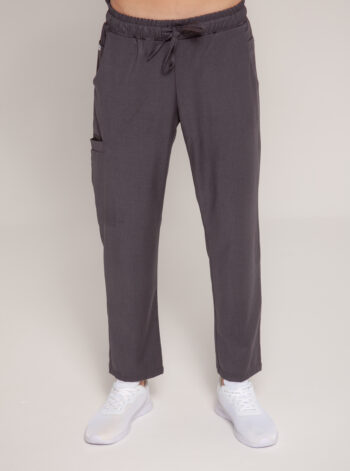 Spodnie Medyczne Męskie Comfy Straight - Shadow Grey - Scrubsheep