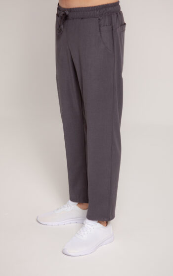 Spodnie Medyczne Męskie Comfy Straight - Shadow Grey - Scrubsheep